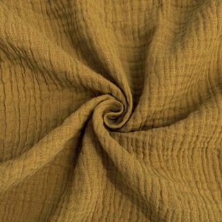 Dvostruka gaza/muslin ochre ORGANIC