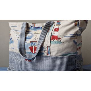 Dekorativna tkanina Linenlook Sea shore coast
