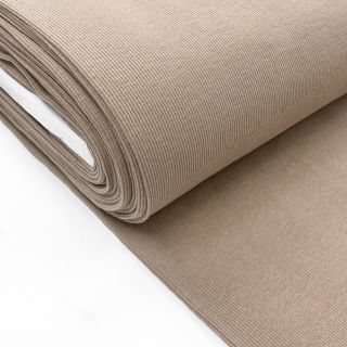 Rebrasta tkanina sand ORGANIC