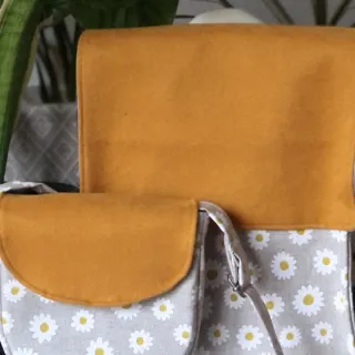 Dekorativno blago Linenlook Daisy sweet garden
