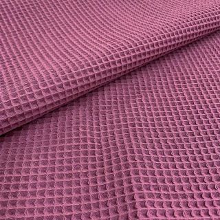 Bombaž vafelj mauve
