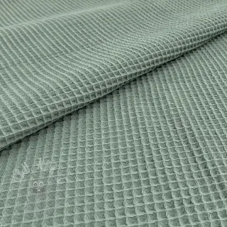 Bombaž z vafelj tkanja dark green