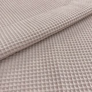 Bombažni vafel tkanja light beige