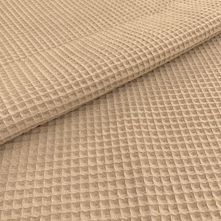 Bombaž z vaflaste vezave light sand