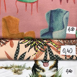 Paket ostankov jersey digitalni tisk 912