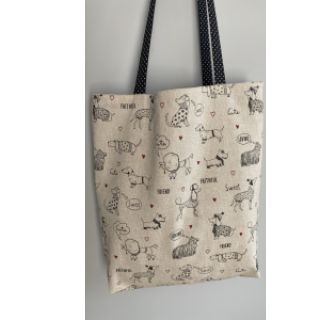 Dekorativno blago Linenlook Sweet doggie friends