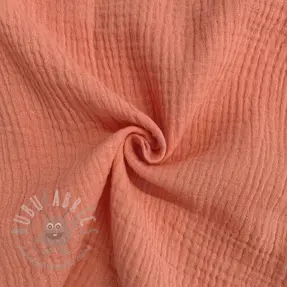 Dvoslojna gaza/muslin salmon ORGANIC