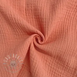 Dvoslojna gaza/muslin salmon ORGANIC