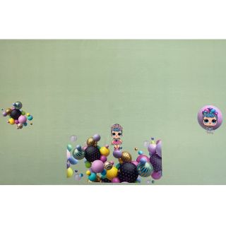 Trenirka Doll sage PANEL digital print