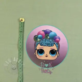 Prevešanka Doll sage PANEL digital print