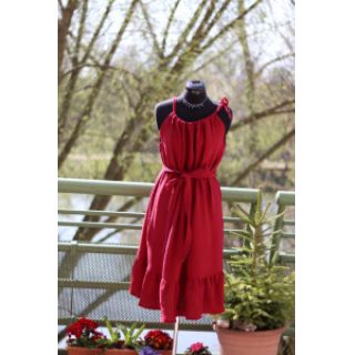 Dvojna gaza/muslin bordeaux