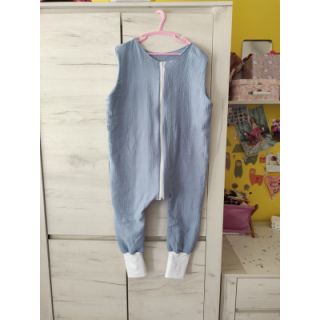 Dvojna gaza/muslin blue heaven