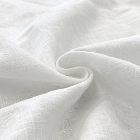 Ľan predpraný white