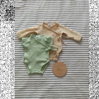 Dvostruka gaza/muslin mint ORGANIC