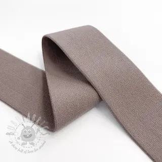 Elastika 4 cm mauve