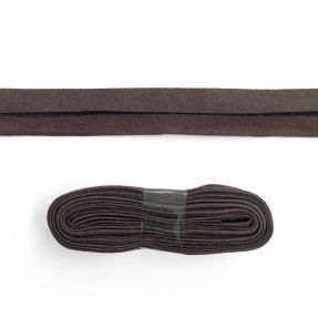Obrobljeni trak bombaž - 3 m mocha