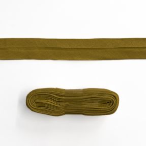 Obrobljeni trak bombaž - 3 m golden brown
