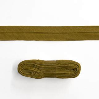 Obrobljeni trak bombaž - 3 m golden brown