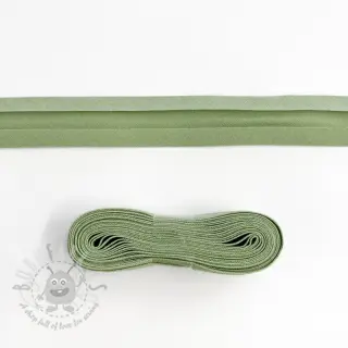 Obrobljeni trak bombaž - 3 m basil