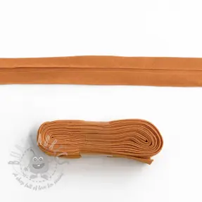 Obrobljeni trak bombaž - 3 m caramel