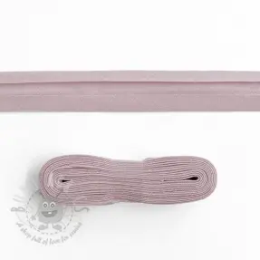 Obrobljeni trak bombaž - 3 m washed pink