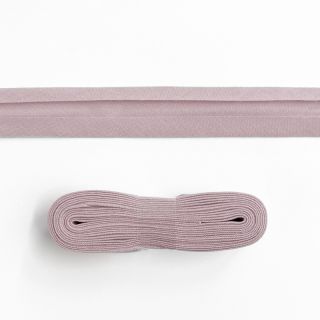 Obrobljeni trak bombaž - 3 m washed pink