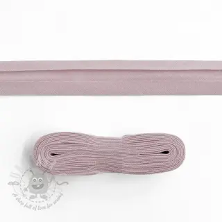 Obrobljeni trak bombaž - 3 m washed pink