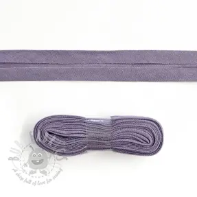 Obrobljeni trak bombaž - 3 m lavender