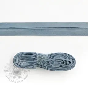 Obrobljeni trak bombaž - 3 m cloud blue