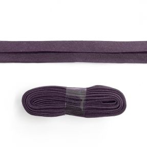 Obrobljeni trak bombaž - 3 m violet