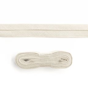 Poševni trak bombaž - 3 m off white