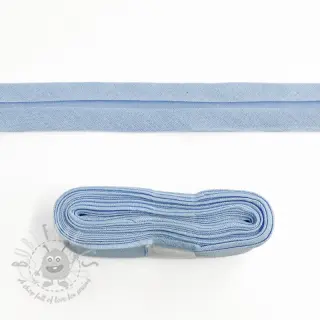 Poševni trak bombaž - 3 m old blue