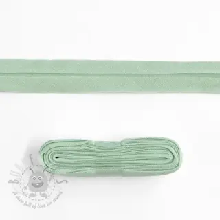Poševni trak bombaž - 3 m old green