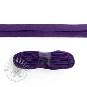 Poševni trak bombaž - 3 m purple