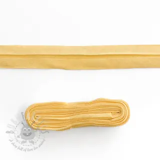 Poševni trak bombaž - 3 m light yellow