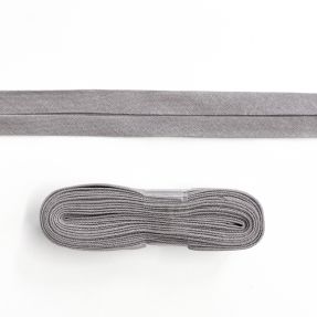 Poševni trak bombaž - 3 m light grey