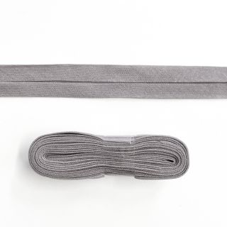 Poševni trak bombaž - 3 m light grey