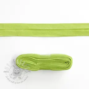 Poševni trak bombaž - 3 m lime