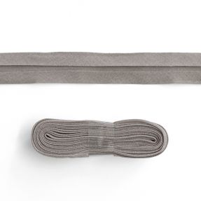 Poševni trak bombaž - 3 m grey