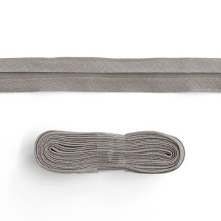 Poševni trak bombaž - 3 m grey