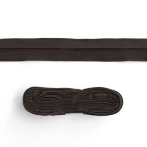 Poševni trak bombaž - 3 m dark choco