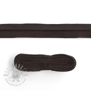 Poševni trak bombaž - 3 m dark choco