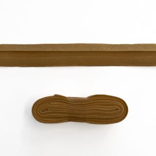 Lemovací prúžok bavlna - 3 m brown