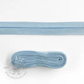 Poševni trak bombaž - 3 m light blue