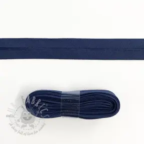 Poševni trak bombaž - 3 m dark blue