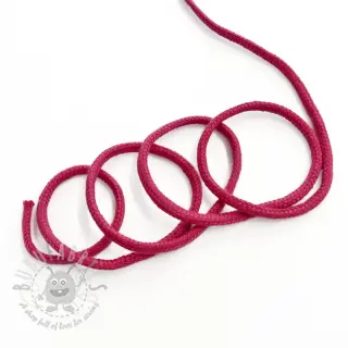 Bombažna vrvica 3 mm fuchsia