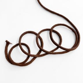 Bavlnená šnúra 3 mm choco