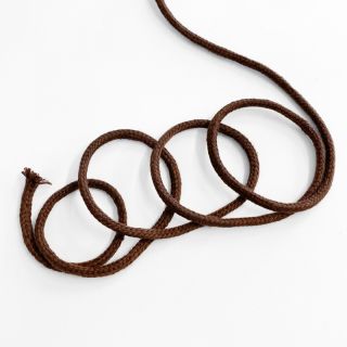 Bombažna vrvica 3 mm choco
