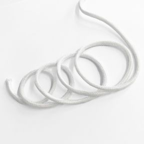 Bavlnená šnúra 3 mm white