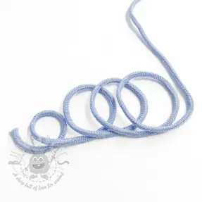 Bombažna vrvica 3 mm light blue